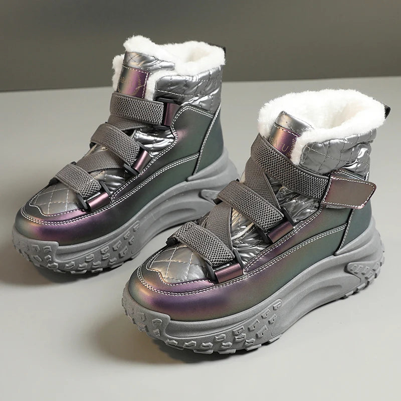 Bellanica - Velvet thick-soled snow boots