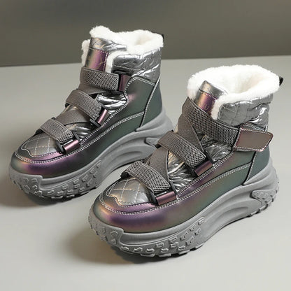 Bellanica - Velvet thick-soled snow boots