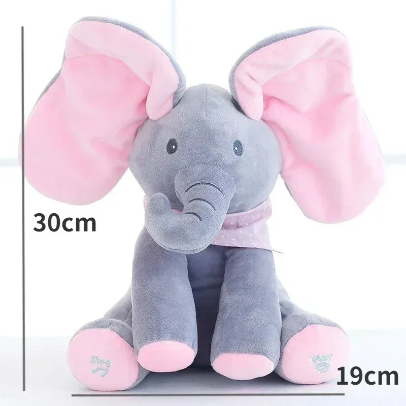 Bellanica - Animated Baby Elephant Toys Plush Singing