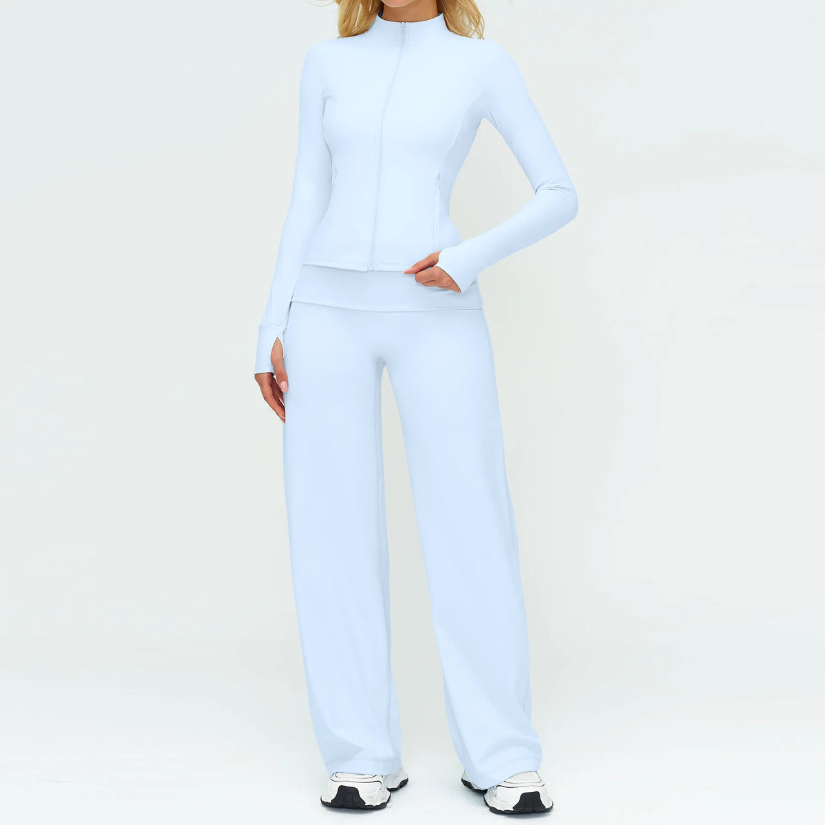 Womens Casual Yoga Tracksuit Set - Bellanica
