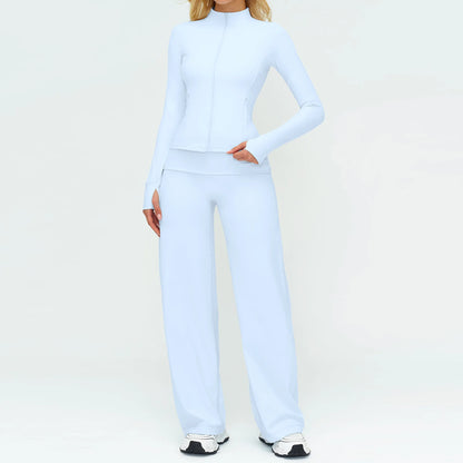 Womens Casual Yoga Tracksuit Set - Bellanica