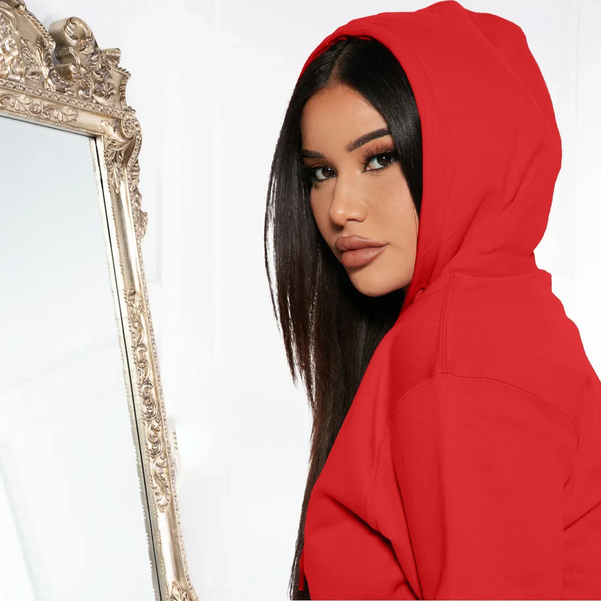 Bellanica - Fashionable Winter Fleece Skirt Set