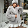 Luxury Warm Thick Faux Soft Fur Coat