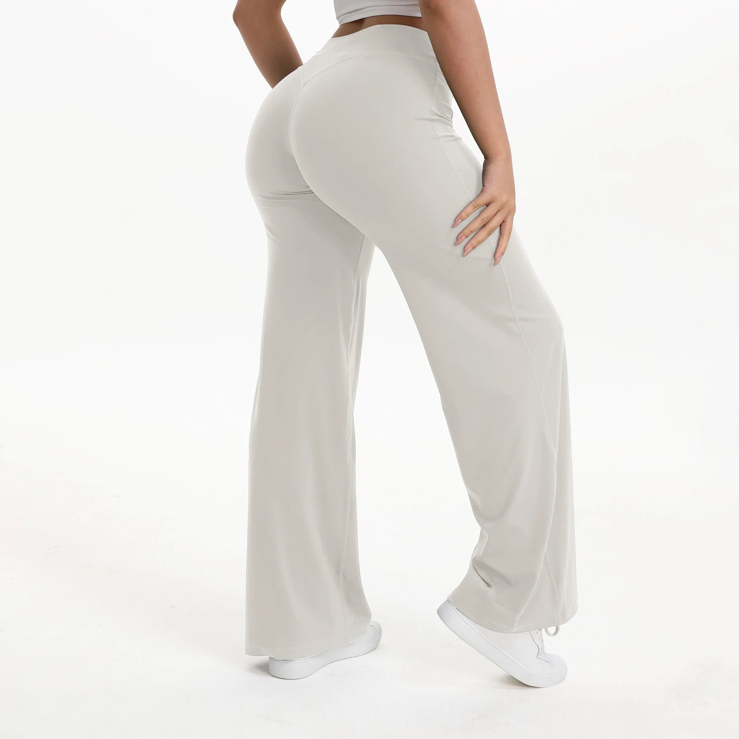 Mid-waist soft yoga gym leggings - Bellanica