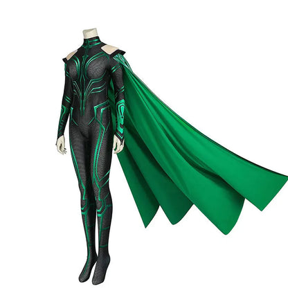 Bellanica - Hela Thor 3 Green Cosplay Bodysuit