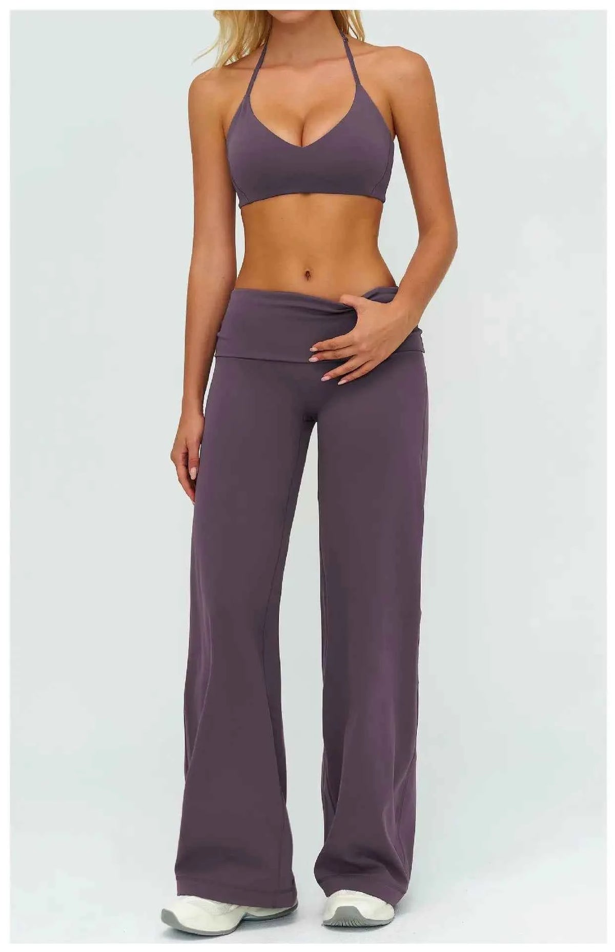Womens Casual Yoga Tracksuit Set