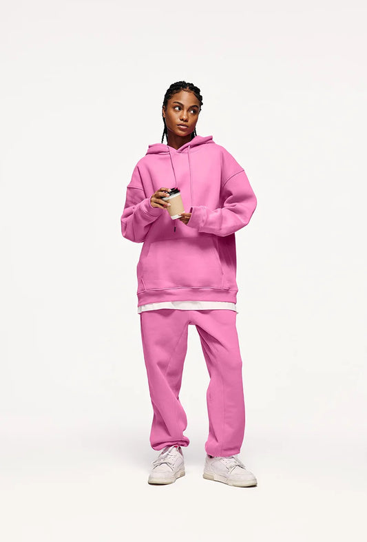 Bellanica - Men’s Solid Hoodie Pants Set