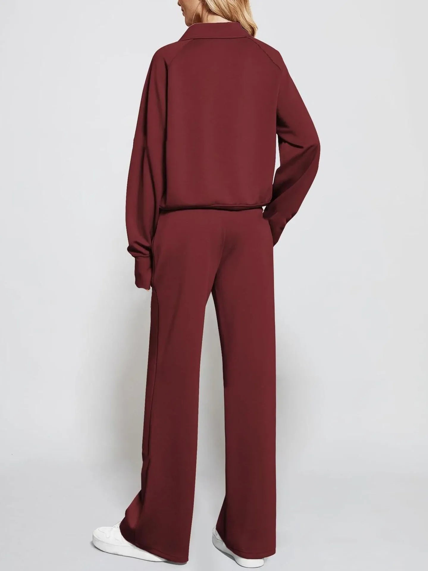 Bellanica - Women's 2-Piece Zipper Sweat Set
