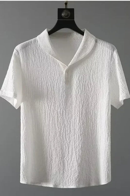 Bellenica - Men's Summer Ice Silk Linen Set