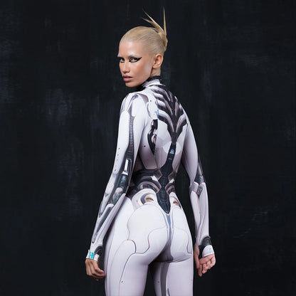 Bellanica - Robot Punk Women's Halloween Catsuit