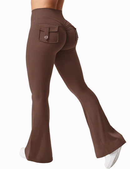 Bellanica - Stretch-Yogahose mit weitem Bein für Damen 