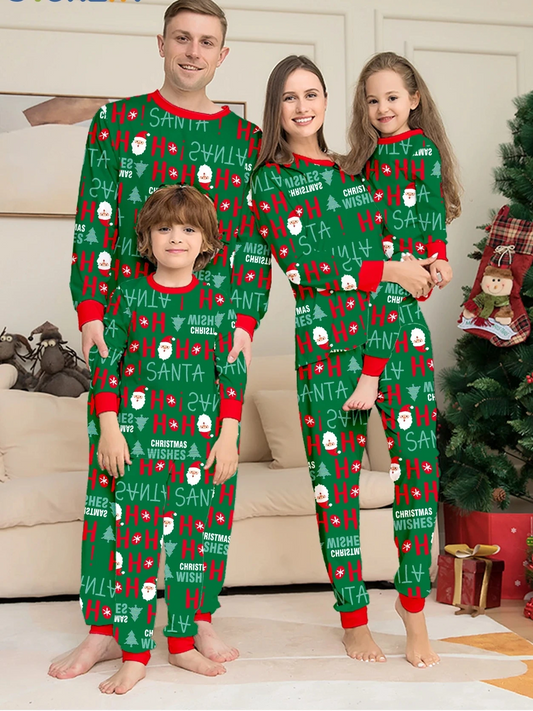 Bellanica -Cute Santa Family Pajamas