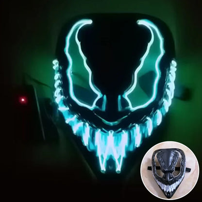 Bellanica - Glowing LED Purge Mask Headgear
