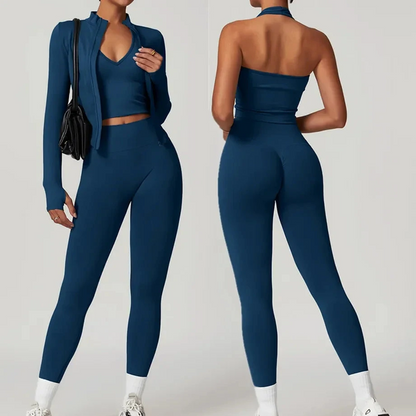 Bellanica - Seamless high-waist push-up shorts