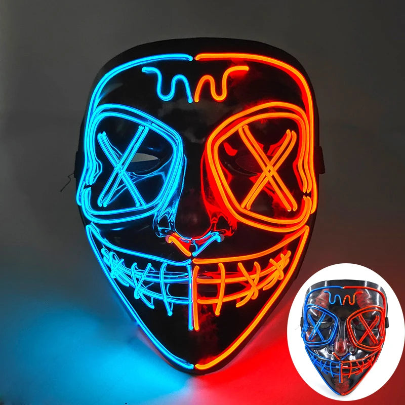 Bellanica - Glowing LED Purge Mask Headgear