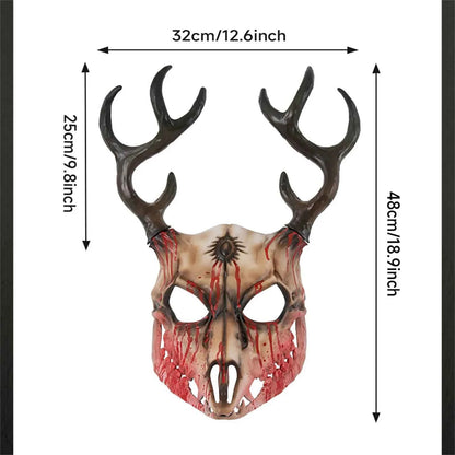 Antler Animal Mask for Cosplay & Halloween