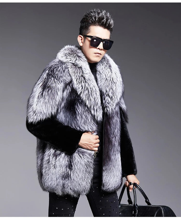 Bellanica - Men’s Fox Fur Jacket