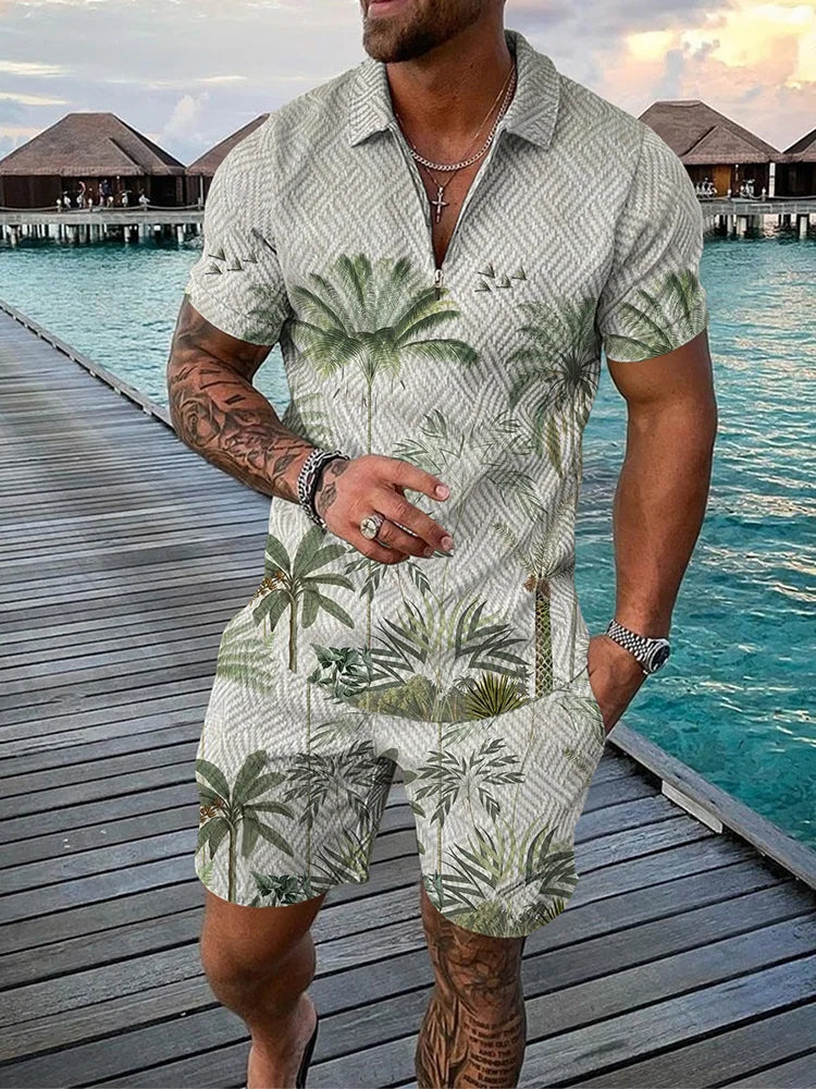 Bellanica - Timeless Traveler Polo Shirt And Shorts Co-Ord