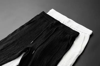 Bellenica - Men's Summer Ice Silk Linen Set