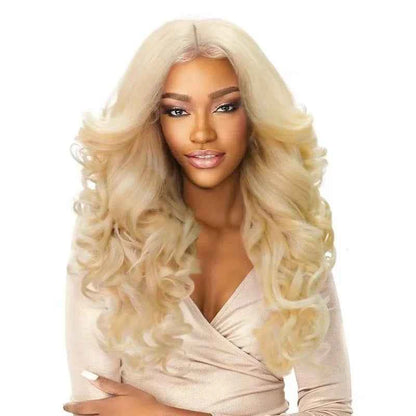 European American Black Curly Fashion Wig