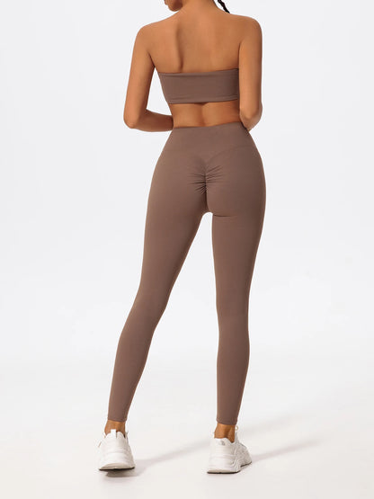 Bellanica - Women’s strapless workout bra set