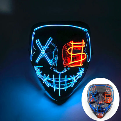 Bellanica - Glowing LED Purge Mask Headgear