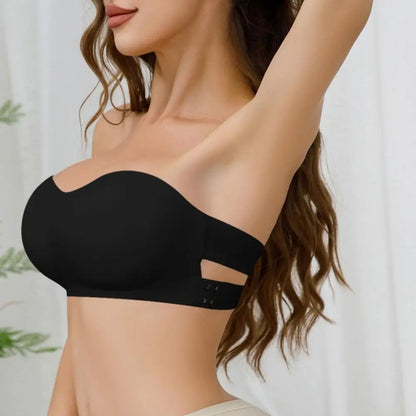 Bellenica - Strapless Anti-Slip Invisible Half-Cup Bra
