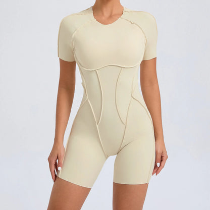 Bellanica - One-piece padded backless slim jumpsuit