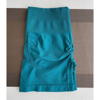Bellanica - Seamless High-Waist Gym Shorts