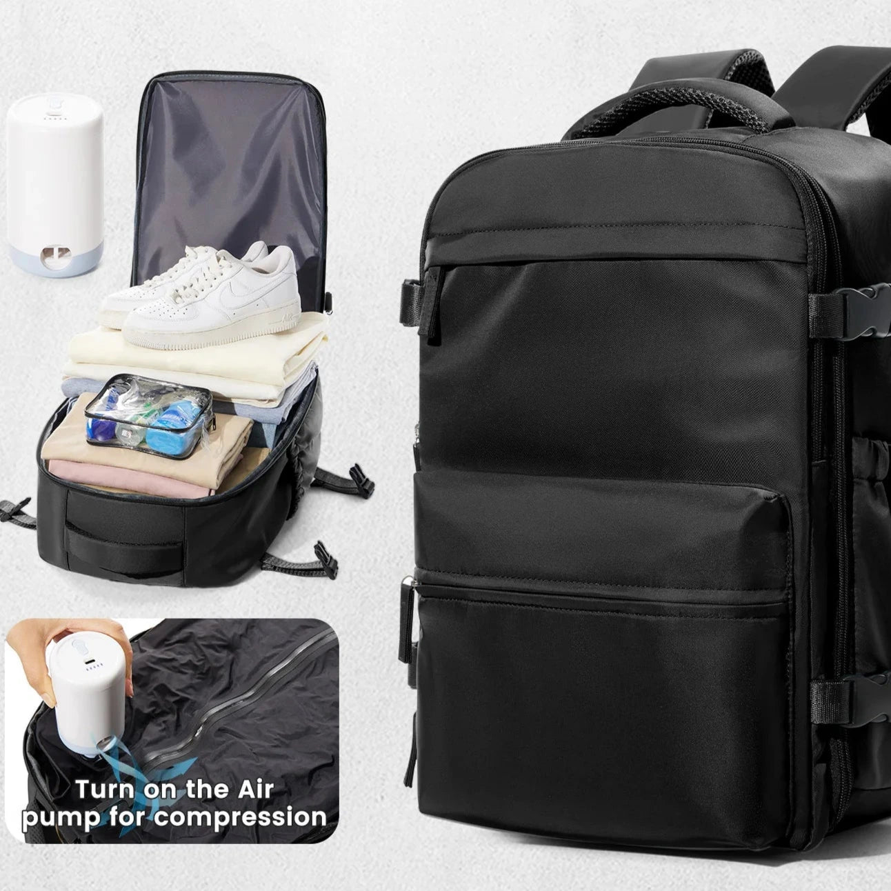 Bellanica - Backpack Travel Bag for Men & Women
