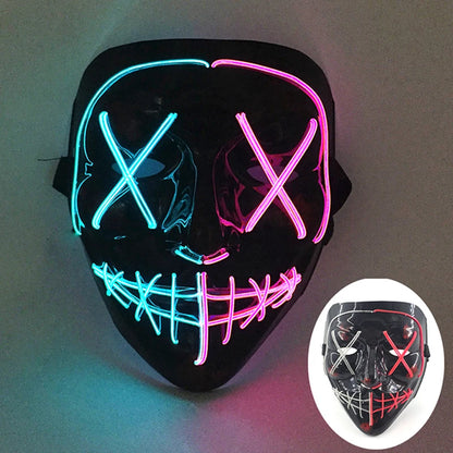 Bellanica - Glowing LED Purge Mask Headgear