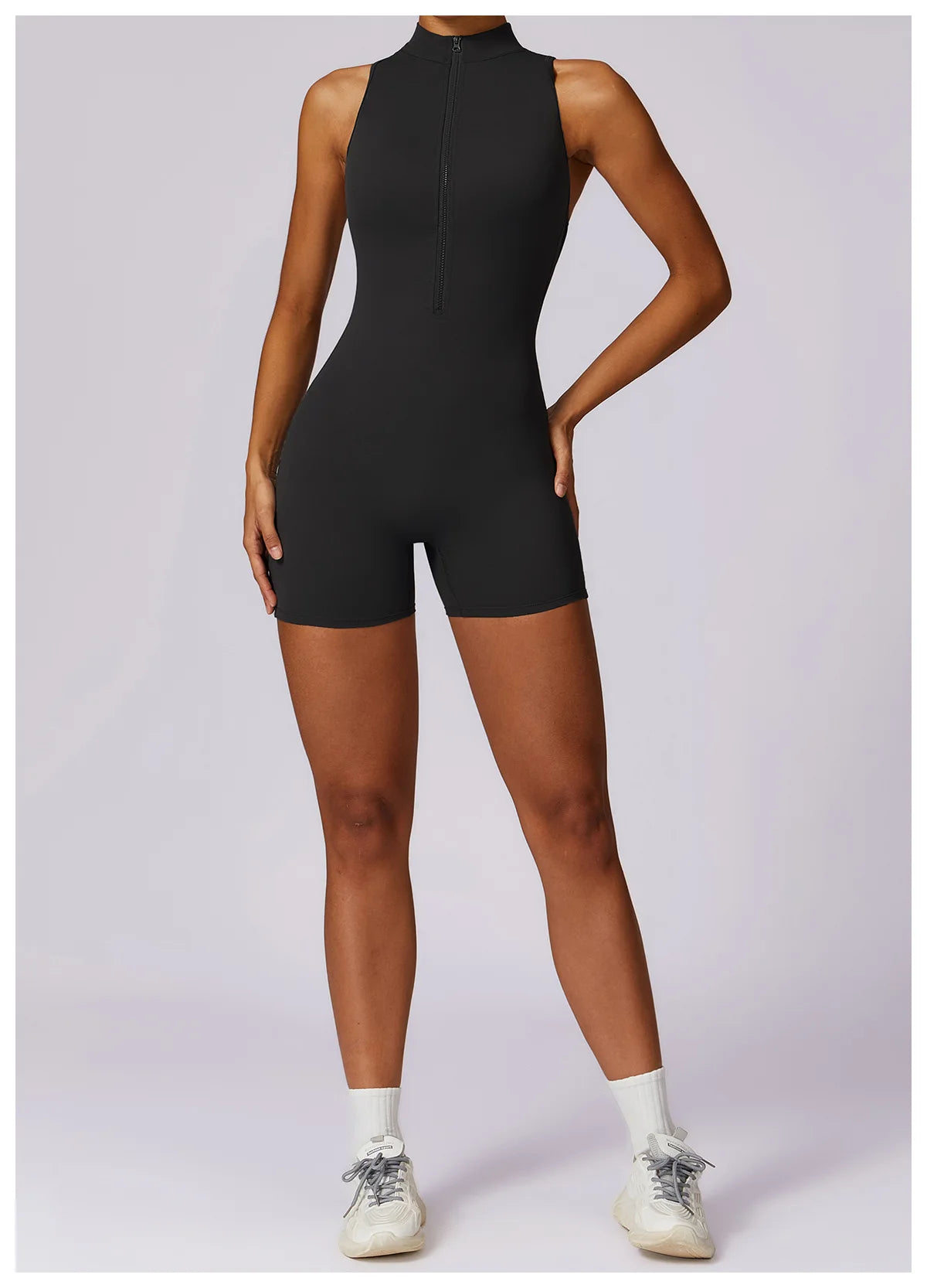 Bellanica - Seamless One-Piece Workout Jumpsuit Set