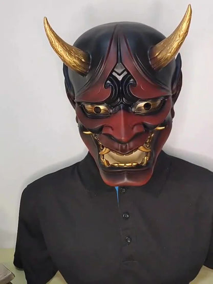 Bellanica - Colored Japanese Noh Hannya Mask
