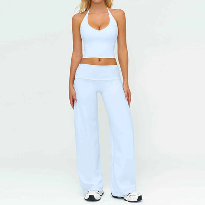 Womens Casual Yoga Tracksuit Set
