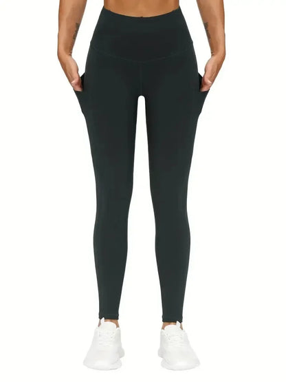 Bellanica - High-Waist Pocket Seamless Yoga Leggings