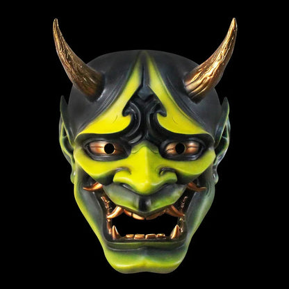 Bellanica - Colored Japanese Noh Hannya Mask