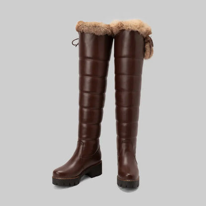 Bellanica - Women’s warm platform snow boots