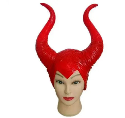 Bellanica - Latex Maleficent Horns Cosplay Headpiece