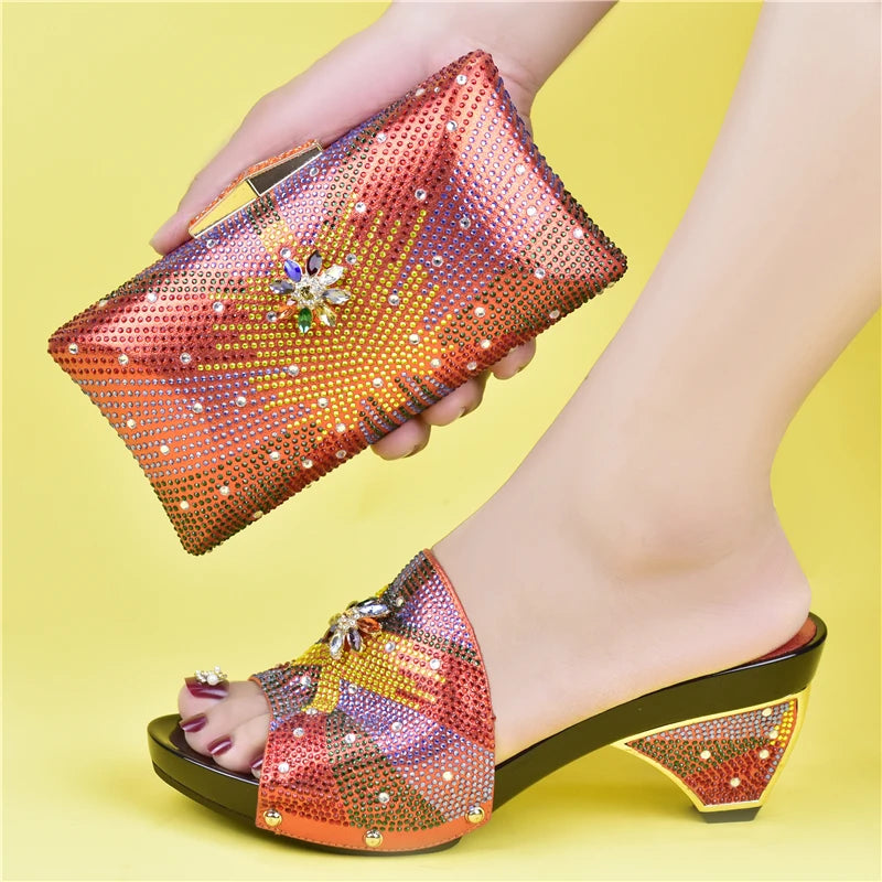 African Shoe-Bag Set