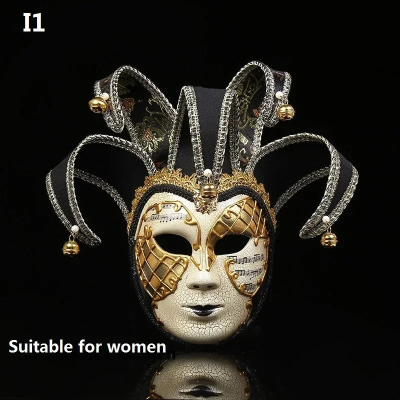Bellanica - Joker Venetian Masquerade Party Mask