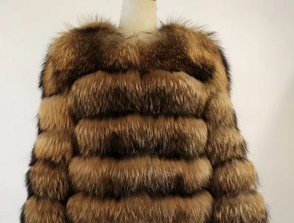 Bellanica - Faux Fur Women Coats Solid