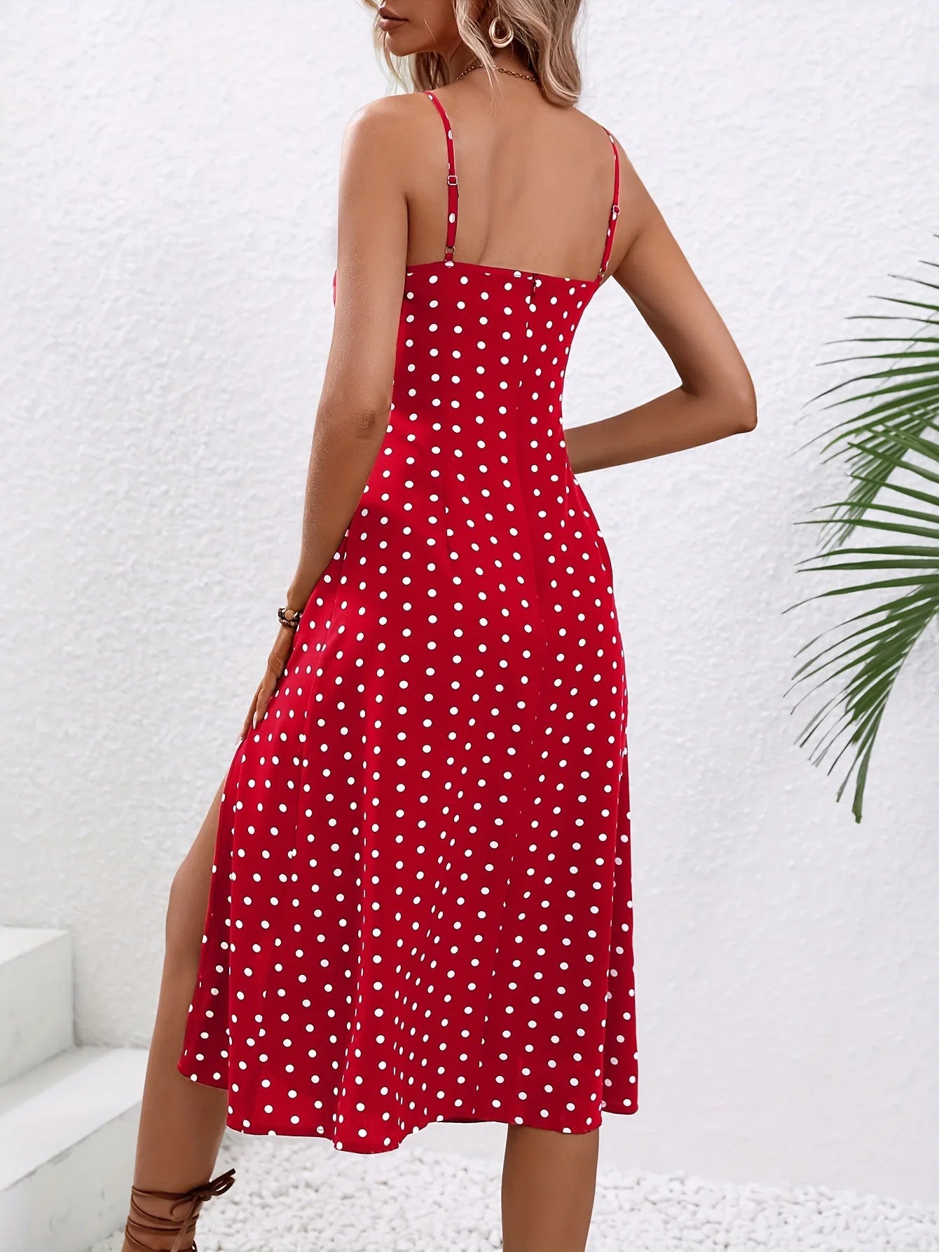 Bellanica - Boho Floral Spaghetti Strap Dress