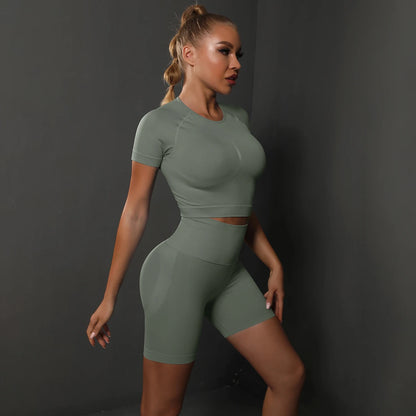 Bellanica - Seamless 2PCS Women’s Yoga Set