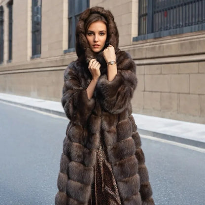 Bellanica - Mink Fur Coat New Style Autumn