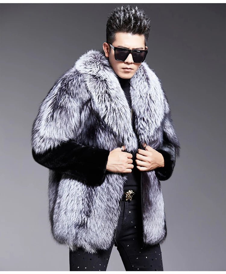 Bellanica - Men’s Fox Fur Jacket