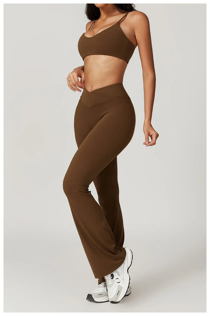 Bellanica - 2-Piece Crop Top Leggings Set