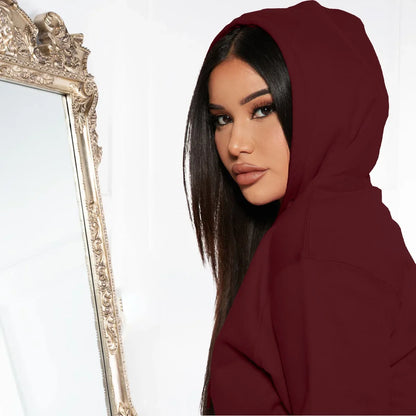 Bellanica - Fashionable Winter Fleece Skirt Set