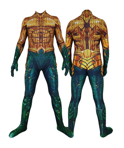 Bellanica - Halloween Aquaman Superhero Adult Costume