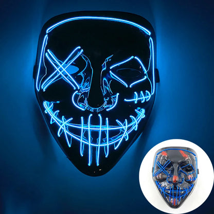 Bellanica - Glowing LED Purge Mask Headgear