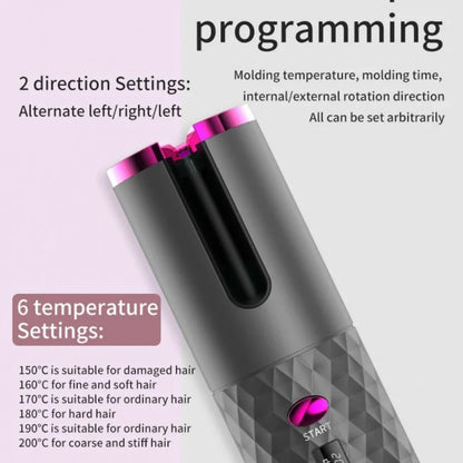 Bellanica - Cordless Automatic Curling Iron